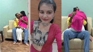 Horny Indian Babe Sucking Dick Fucking Hard