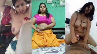Tamil Tanker Milf Blowjob Threesome Fucking